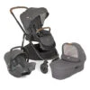 Poussette TRIO Versatrax + I-Snug 2 + Nacelle Ramble XL Shell Gray - JOIE