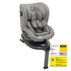 Joie Siège Auto I-size Spin 360 Grey Flannel Groupe 0+/1 -Joie Poussette Promos Boutique ji032106798 1