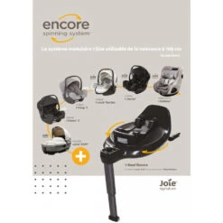 Joie Siège Auto I-snug 2 Pebble -Joie Poussette Promos Boutique ji032614984 2