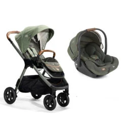 Joie Pack Duo Poussette Finiti Pine + Siège Auto I-level Recline Pine