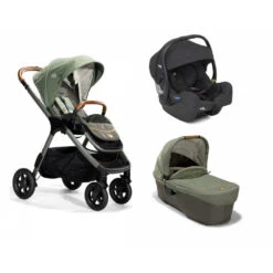 Joie Pack Trio Poussette Finiti Signature Pine + Siège Auto I-gemm 3 Pavement + Nacelle Ramble Signature Xl Pine