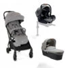 Joie Pack Trio Poussette Tourist Pebble + Siège Auto I-level Recline Signature Carbon + Nacelle Ramble Signature Carbon