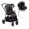 Joie Pack Duo Poussette Versatrax Shale + Siège Auto I-level Recline Eclipse