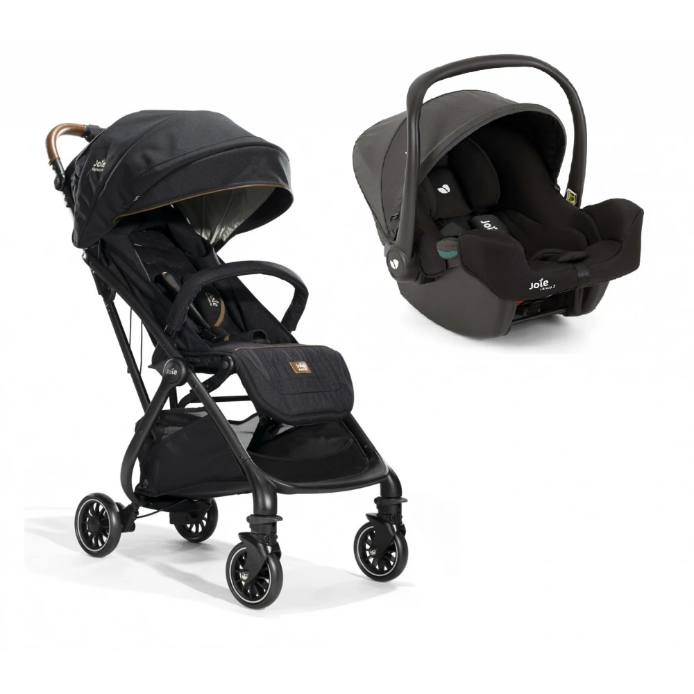 Joie Pack Duo Poussette Tourist Signature Eclipse + Siège Auto I-snug 2 Shale 1 Joie Pack Duo Poussette Tourist Signature Eclipse + Siège Auto I-snug 2 Shale