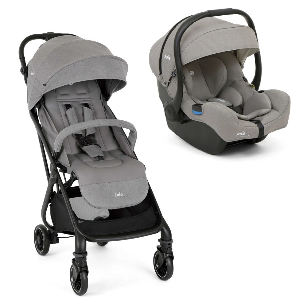Joie Pack Duo Poussette Tourist Pebble + Siège Auto I-gemm 3 Pebble 1 Joie Pack Duo Poussette Tourist Pebble + Siège Auto I-gemm 3 Pebble