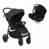 Joie Pack Duo Poussette Litetrax S Shale + Siège Auto I-jemini Eclipse