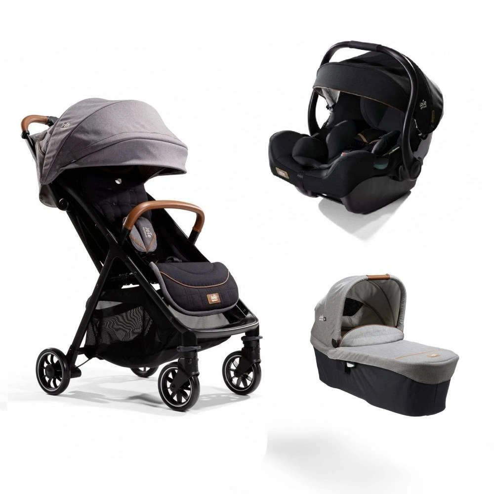 Joie Pack Trio Poussette Parcel Signature Carbon + Siège Auto I-jemini Eclipse + Nacelle Ramble Signature Carbon 1 Joie Pack Trio Poussette Parcel Signature Carbon + Siège Auto I-jemini Eclipse + Nacelle Ramble Signature Carbon